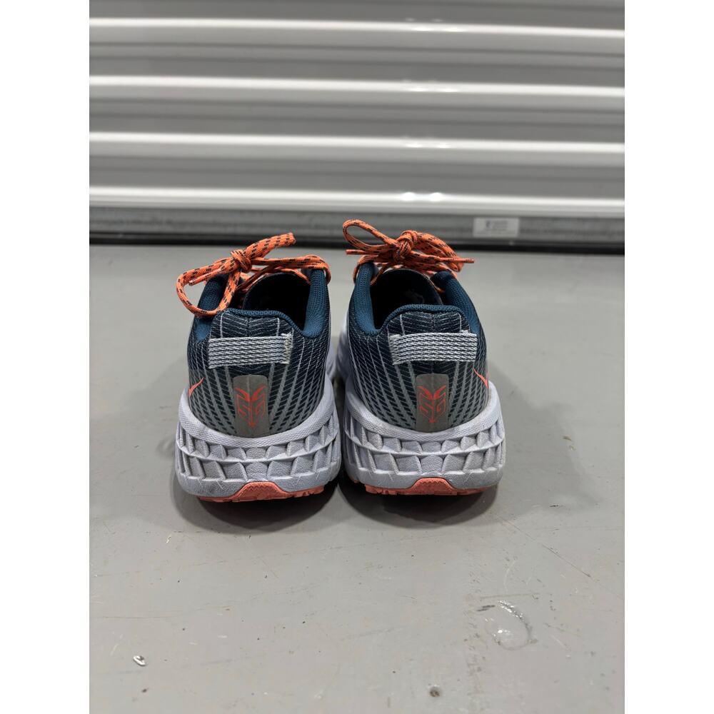 HOKA ONE ONE Women's Speedgoat 4 Vibram Sole Trail Running Shoes size 8 Navy - Picture 5 of 7